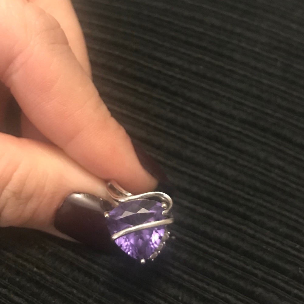 Beautiful purple ring